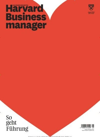 Harvard Businessmanager – Cover