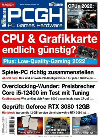 Bester 3.000-Euro-Gaming-PC: die PCGH-Ratgeber Empfehlung