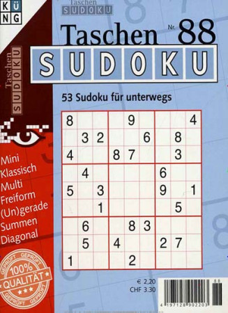 Taschen-Sudoku