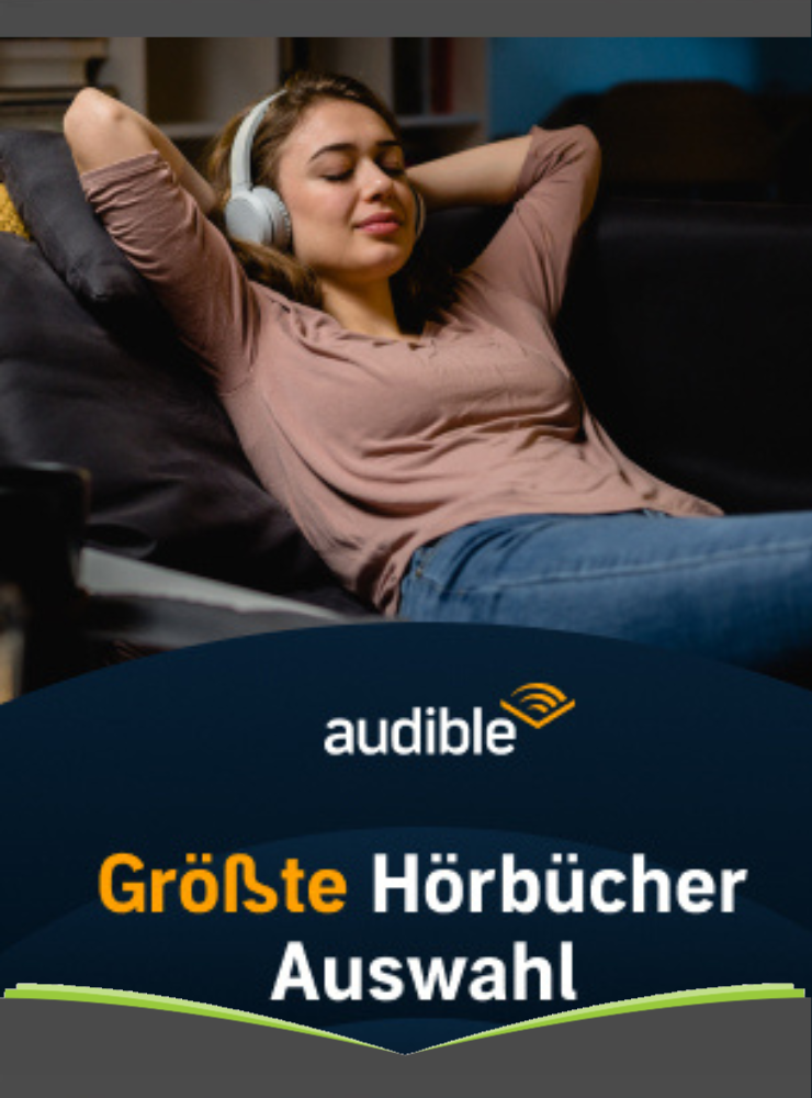 Audible 3 Monate für 0,99 €/Monat testen