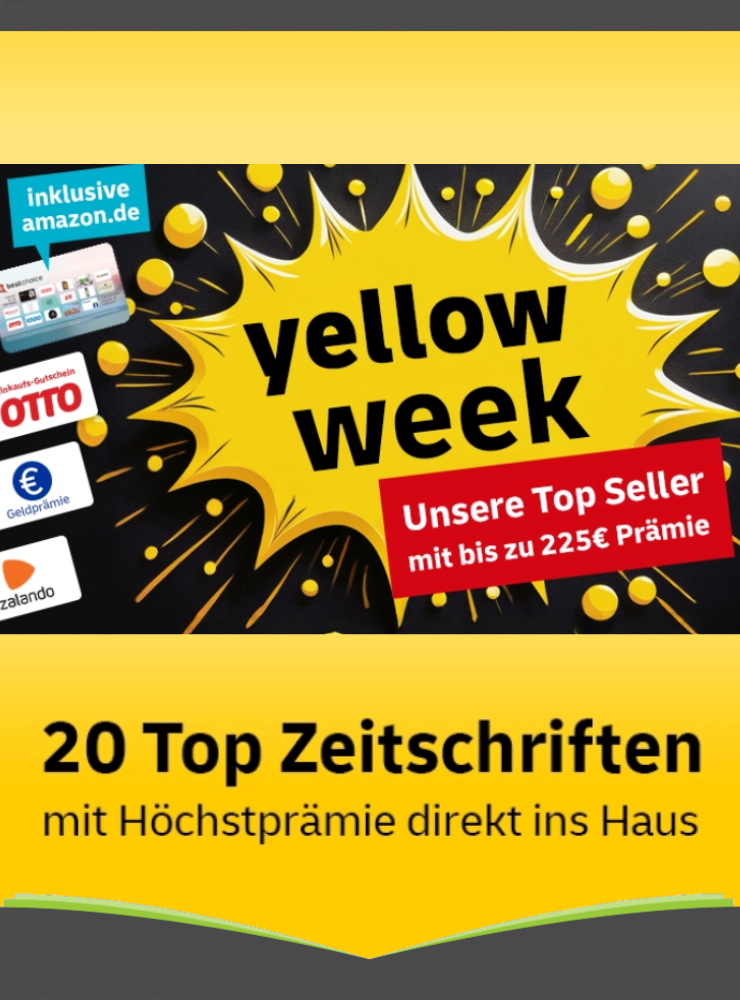 Yellow Week beim Deutsche Post Leserservice