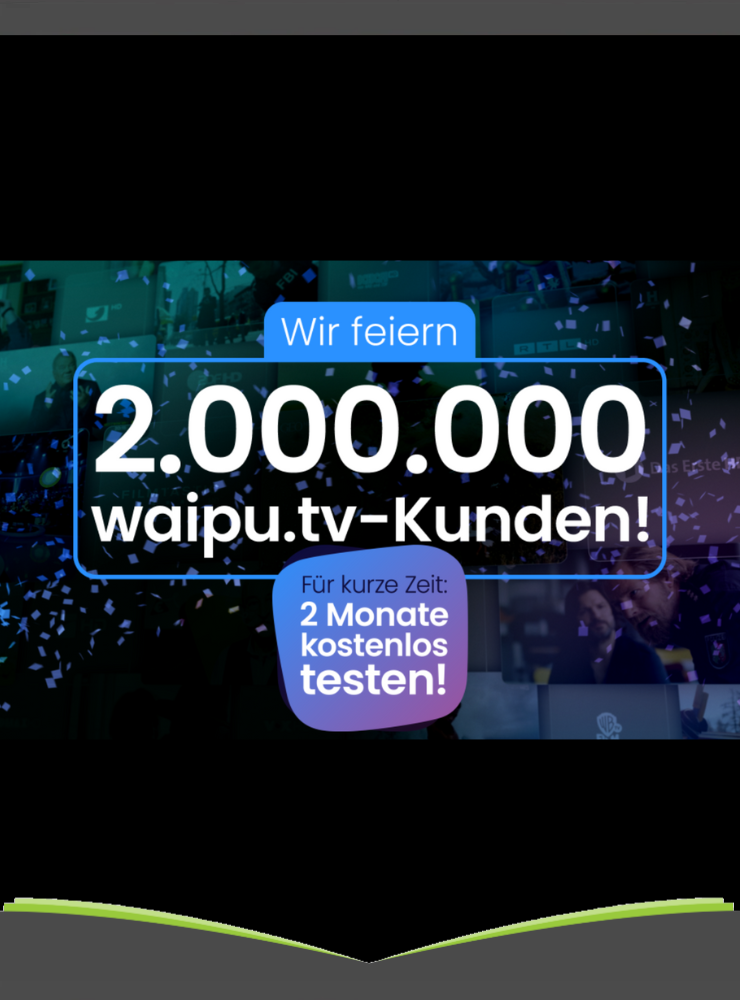 2 Monate waipu.tv gratis